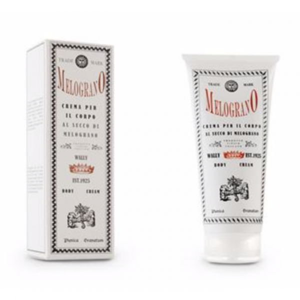 Hidratáló testápoló krém gránátalma kivonattal 200ml, Wally 1925