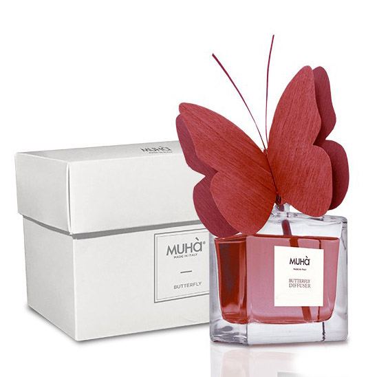 Pillangó illatosító diffúzor 50ml - Gránátalma illat, MUHA