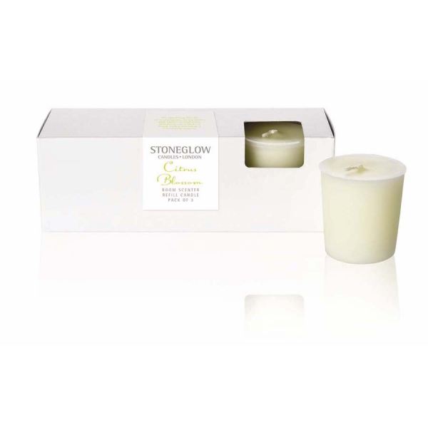Citrus Blossom Candle Refill 3pk Botanic collection