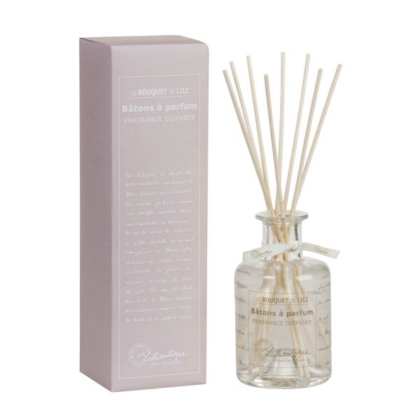 Lothantique Bambuszpálcás illatosító 200ml - Lili csokra