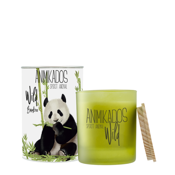 Ambientair Illatgyertya 40h Animikado Wild Panda - Bambusz