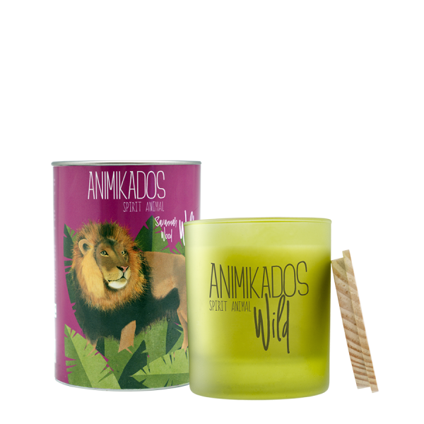 Ambientair Illatgyertya 40h Animikado Wild Leon - Szavanna