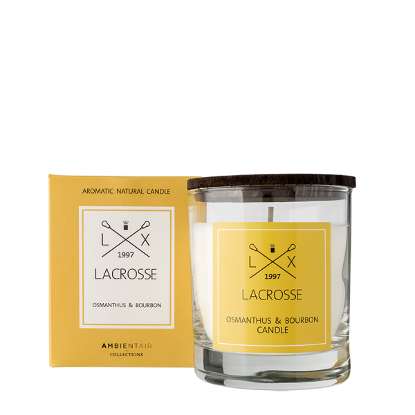 Ambientair Illatgyertya 40h Lacrosse - Osmanthus virág és bourbon