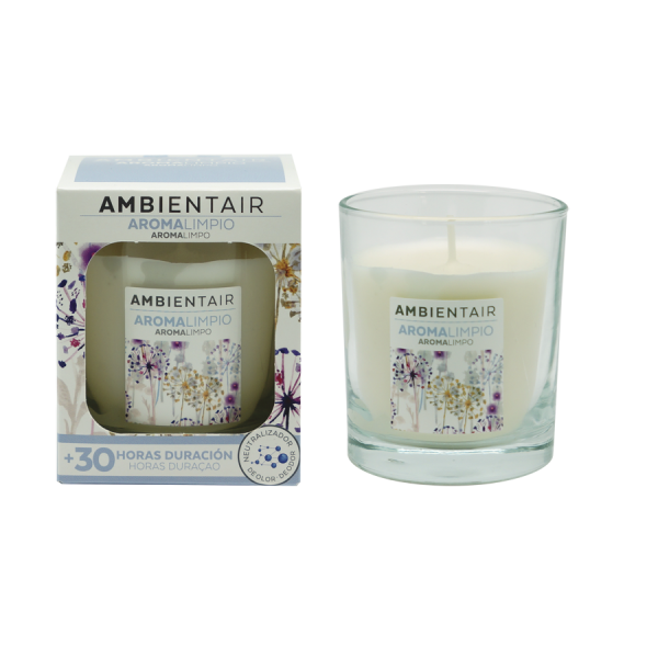 Ambientair Illatgyertya 30h - Tiszta aroma