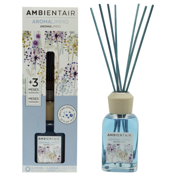 Ambientair Pálcás illatosító 100ml - Tiszta aroma