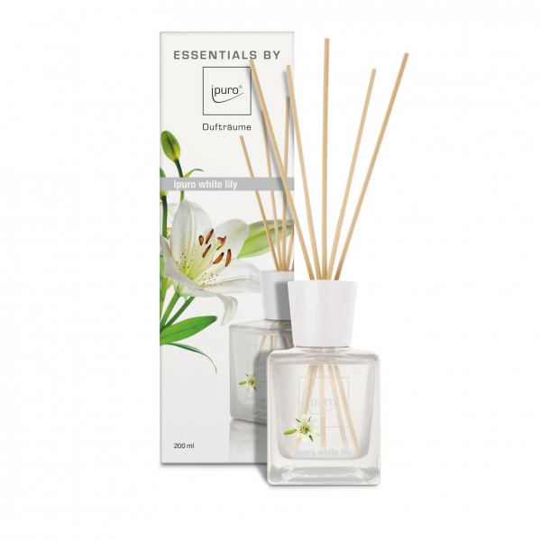 iPuro Pálcás illatosító Essentials 200ml - Fehér liliom
