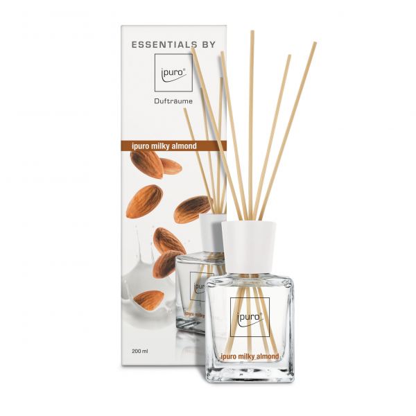 iPuro Pálcás illatosító Essentials 200ml - Tejszínes mandula