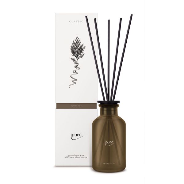 iPuro Pálcás illatosító diffúzor Classic 240ml - Bőr