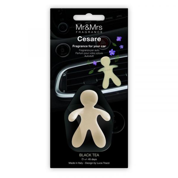 Mr&Mrs Fragrance autóillatosító figura CESARE - Black Tea
