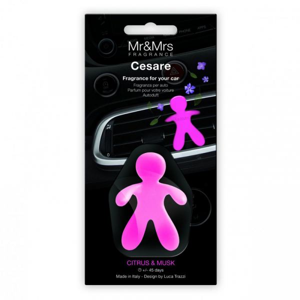 Mr&Mrs Fragrance autóillatosító figura CESARE - Citrus & Musk