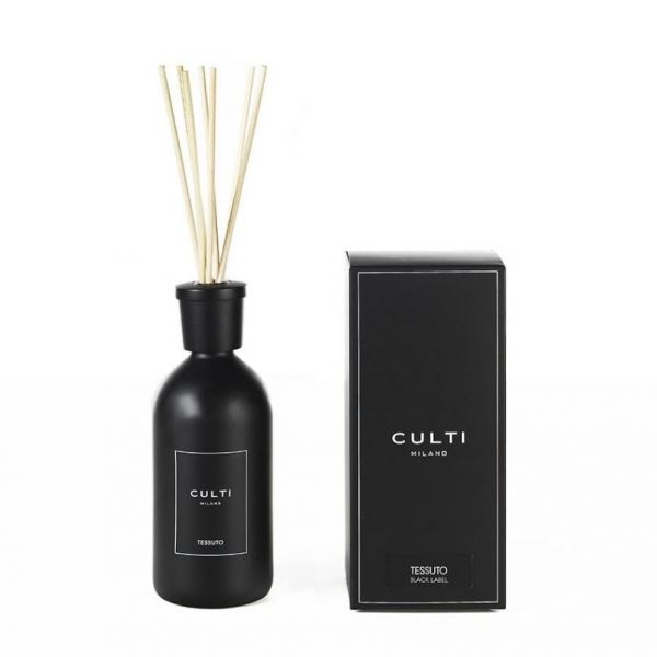 Home Parfum Diffuser STILE BLACK LABEL 500ml - Tessuto