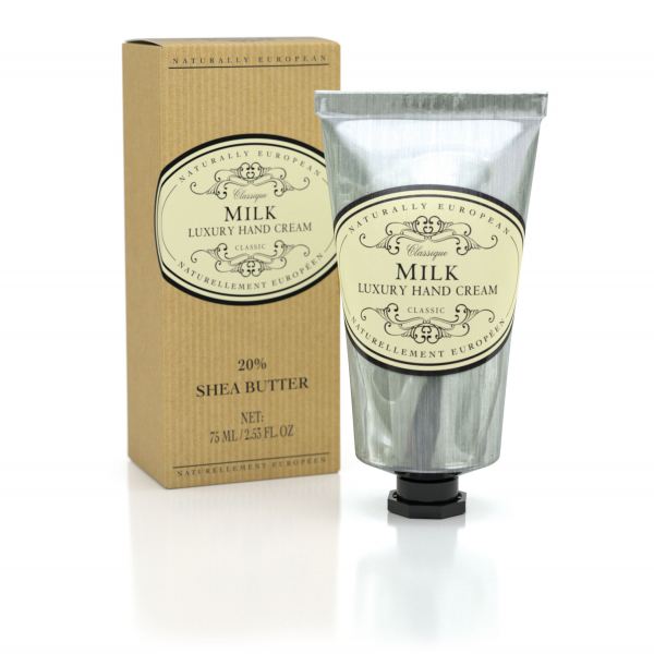 Kézápoló krém Naturally European 75ml - Tej illat, The Somerset Toiletry
