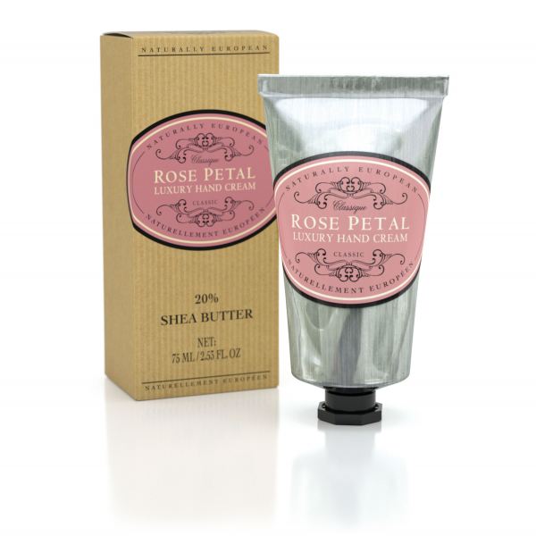 Kézápoló krém Naturally European 75ml - Rózsaszirmok illat, The Somerset Toiletry
