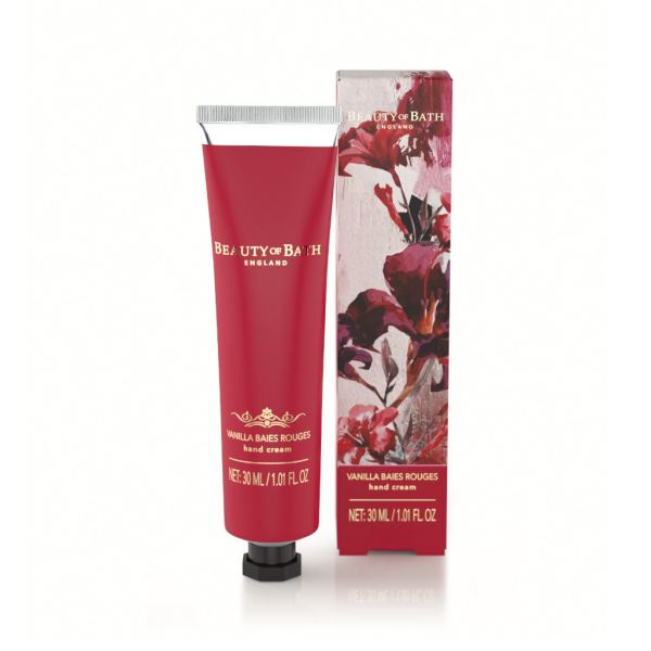 Kézápoló krém Beauty of Bath 30ml - Vanilla Baies Rouges illat, Somerset Toiletry