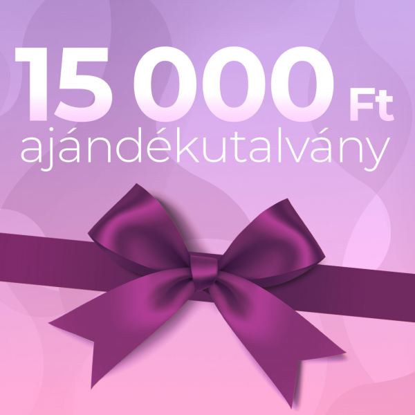 Ajándékutalvány 15000Ft