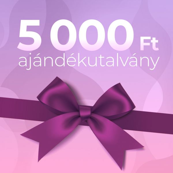 Ajándékutalvány 5000Ft