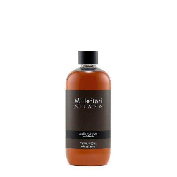 Millefiori Enteriőr parfüm Utántöltő 500ml - Vanília és fa