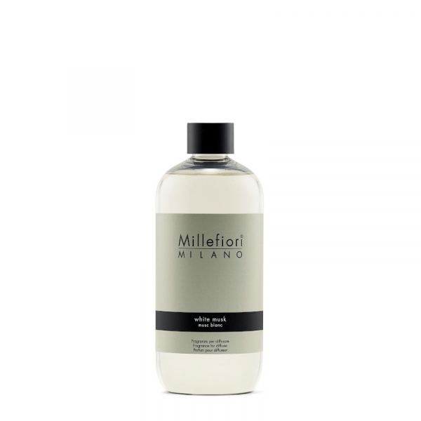 Millefiori Enteriőr parfüm Utántöltő 500ml - Fehér pézsma