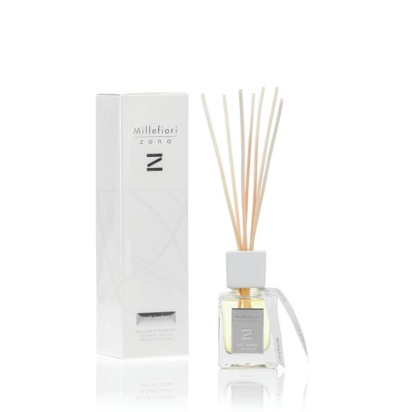 Reed Diffuser Zona 100ml - Soft Leather, Millefiori