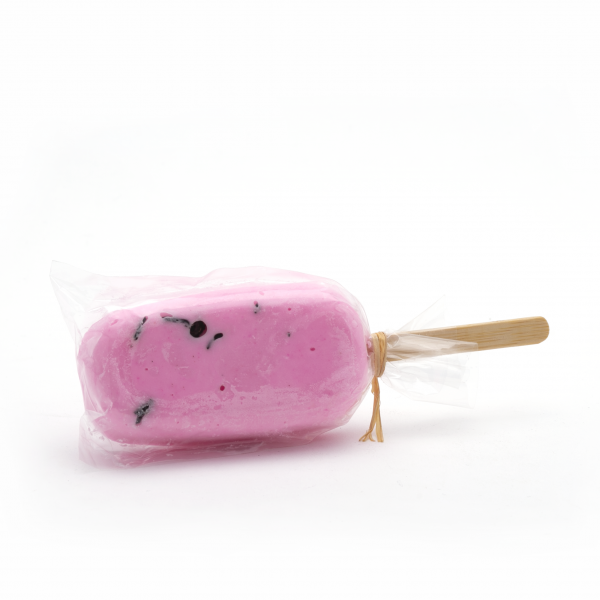Jégkrém fürdőbomba 110g - Áfonya illat, Savonnerie de Bormes