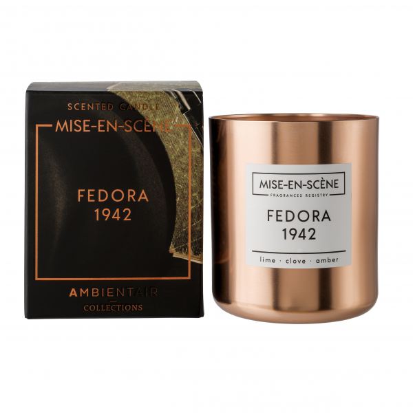 Ambientair Illatgyertya 50h Bronz - Fedora 1942
