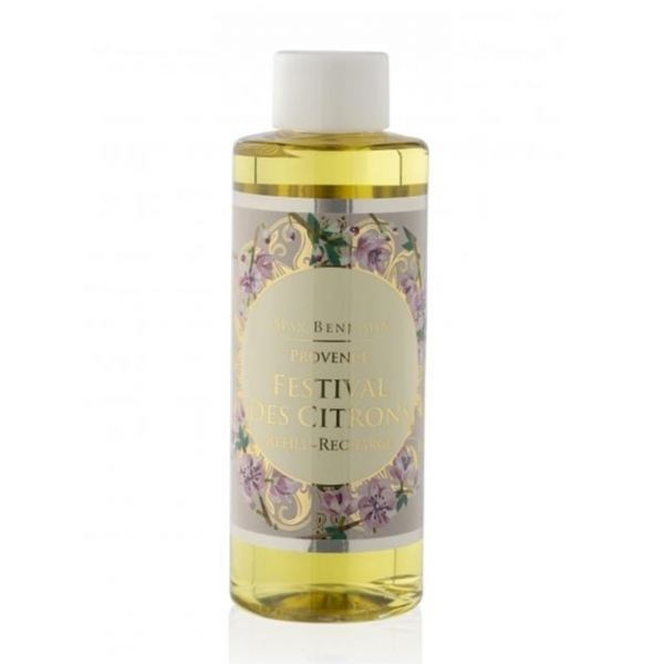 Max Benjamin Lakásparfüm utántöltő 150ml - Festival Des Citrons