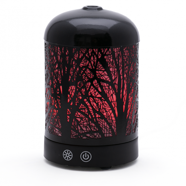 Ultrahangos aroma diffúzor 160ml fém - Erdő