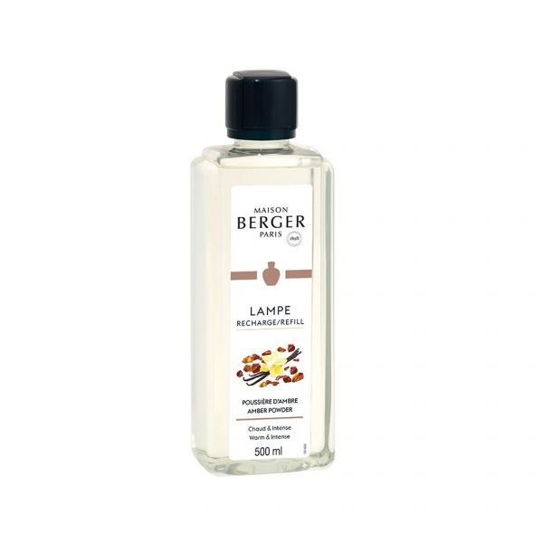 Maison Berger Paris Katalitikus Lámpa Utántöltő 500ml - Púderes ámbra