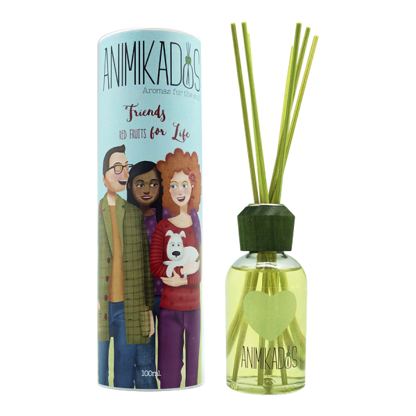 Ambientair Pálcás illatosító 100ml Friends for Life - Piros bogyók