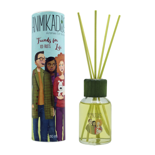 Ambientair Lakásillatosító 50ml Friends for Life - Piros bogyók