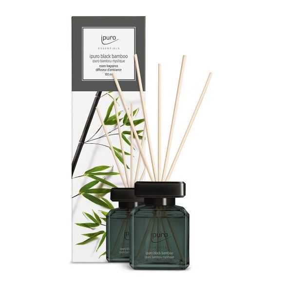iPuro lakásparfüm Essentials 100ml - Fekete bambusz