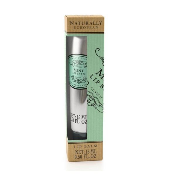 Ajakbalzsam Naturally European 15ml - Menta illat, The Somerset Toiletry