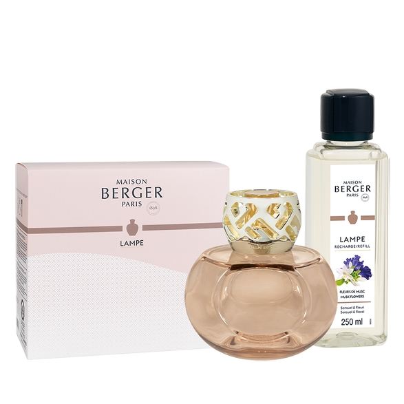Maison Berger Paris Katalitikus Lámpa Szett Senso 250ml - Pézsmás Virágok