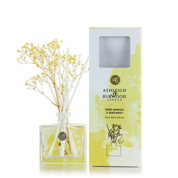Ashleigh&Burwood Virágos pálcás diffúzor 150ml - Édes mimóza és Bergamott
