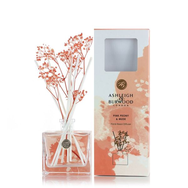 Ashleigh&Burwood Virágos pálcás diffúzor 150ml - Bazsarózsa és Pézsma
