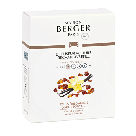 Maison Berger Paris Autóillatosító Utántöltő - Púderes Ámbra