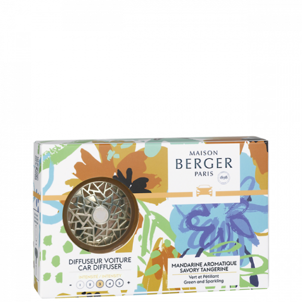 Maison Berger Paris Autóillatosító Szett - Aromás mandarin