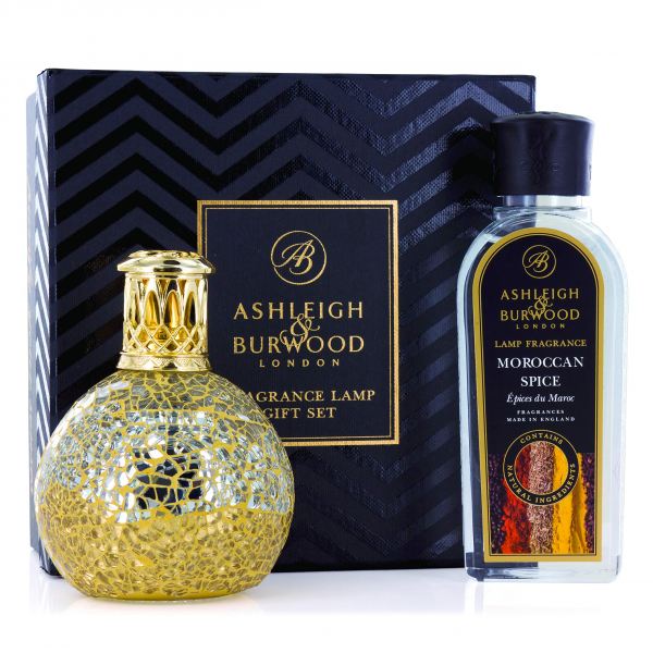 Ashleigh&Burwood Mozaik katalitikus lámpa kicsi - Little Treasure Szett 250ml - Marokkói fűszer