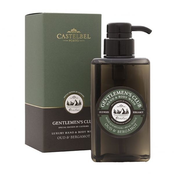 Castelbel Férfi tusfürdő 450ml - Oud és bergamott