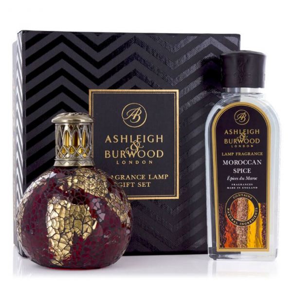 Ashleigh&Burwood Mozaik katalitikus lámpa kicsi - Dragon's Eye Szett 250ml - Marokkói fűszer
