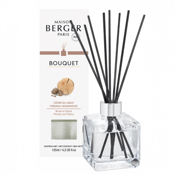 Maison Berger Paris Pálcás Diffúzor Cube 125ml - Cédrus