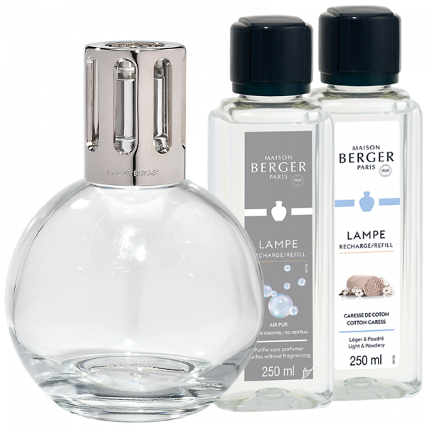 Maison Berger Paris Katalitikus Lámpa Szett 2x250ml - Puha Ölelés és Air Pur
