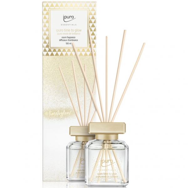 ipuro Bâtonnets parfumés Cardamom Kiss & Ginger Treasure 2 x 50 ml