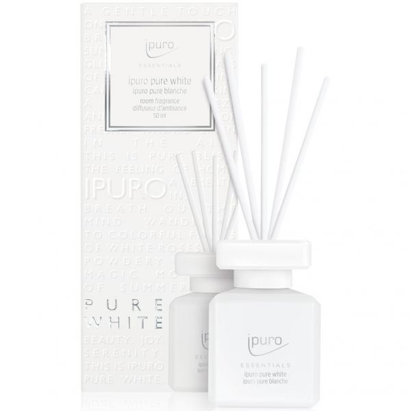 iPuro Pálcás illatosító Essentials 50ml - Pure white