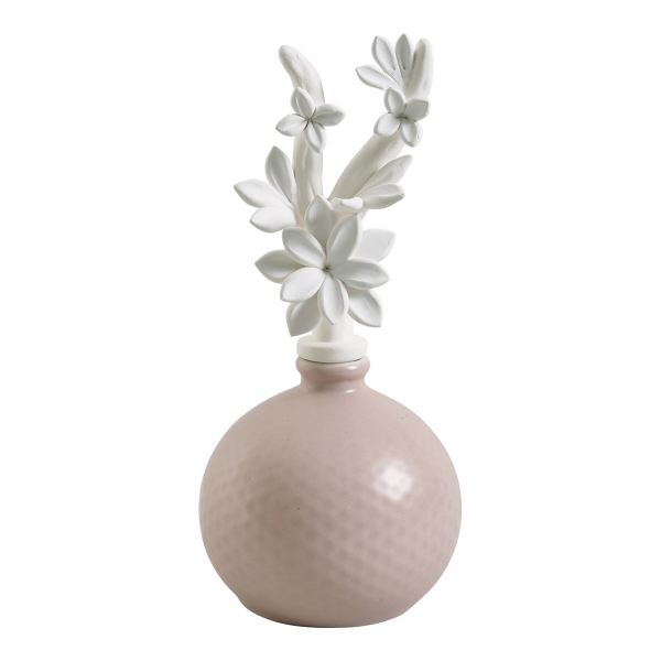 Mathilde M. Lakásparfüm kerámia cseresznyevirággal, pink 200ml - Márkiné
