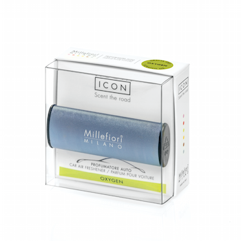 Millefiori Autóillatosító ICON Metallo Mat Blue- Oxigén