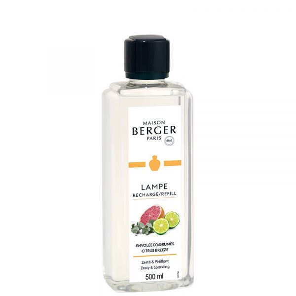 Maison Berger Paris Katalitikus Lámpa Utántöltő 500ml - Citrusos Szellő