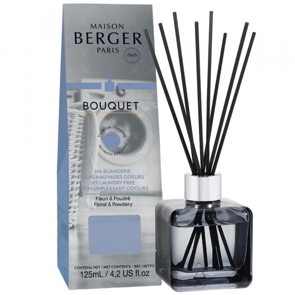 Maison Berger Paris Pálcás Diffúzor Cube 125ml - Tiszta Ruhák