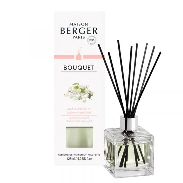 Maison Berger Paris Pálcás Diffúzor Cube 125ml - Fülledt Jázmin