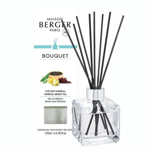 Maison Berger Paris Pálcás Diffúzor Cube 125ml - Császári Zöld Tea